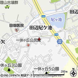 京都府京田辺市田辺狐川98-10周辺の地図