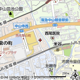 やきとり大吉 中山寺店周辺の地図