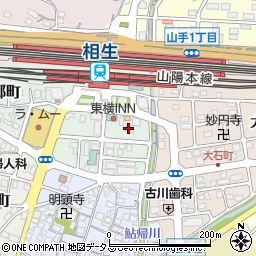 山本学習塾・相生教室本部周辺の地図