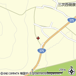 広島県三次市日下町305周辺の地図