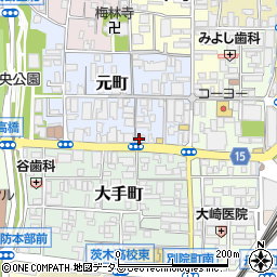 大阪コンタクトレンズ研究所周辺の地図