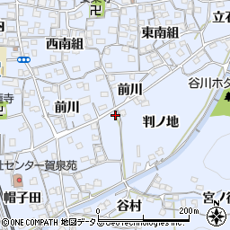 京都府綴喜郡井手町多賀下川1周辺の地図