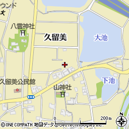 兵庫県三木市久留美189周辺の地図