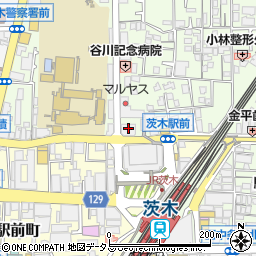 グラン長久茨木周辺の地図
