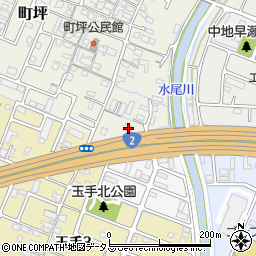 兵庫県姫路市町坪284周辺の地図