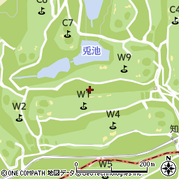 愛知県武豊町（知多郡）冨貴（兎山）周辺の地図