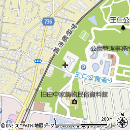 大阪府枚方市王仁公園3-18周辺の地図
