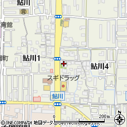 慈光寺墓地周辺の地図