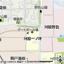 京都府京田辺市河原一ノ坪周辺の地図