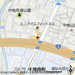 兵庫県姫路市中地186周辺の地図