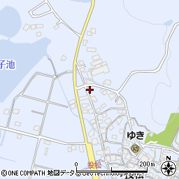 兵庫県加古川市志方町投松266周辺の地図