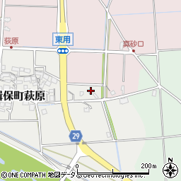 兵庫県たつの市揖保町萩原142周辺の地図