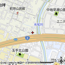 兵庫県姫路市町坪278周辺の地図