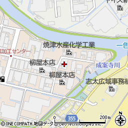 株式会社マルシメトゥエンティワン　団地工場周辺の地図