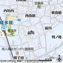 京都府綴喜郡井手町多賀前川21周辺の地図
