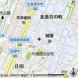 兵庫県姫路市北条宮の町330周辺の地図