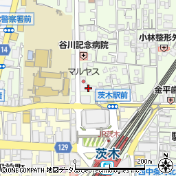 シティハウス茨木春日周辺の地図