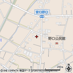 静岡県浜松市浜名区宮口4012周辺の地図