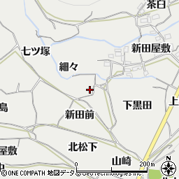 愛知県豊橋市石巻本町細々周辺の地図