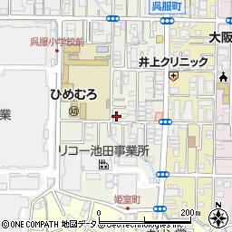 ジュネス姫室周辺の地図