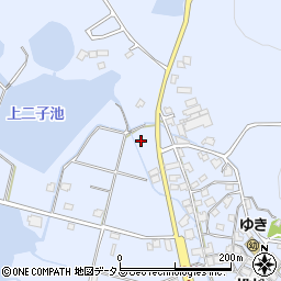 兵庫県加古川市志方町投松288-1周辺の地図
