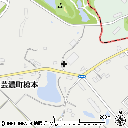 三重県津市芸濃町椋本4716周辺の地図