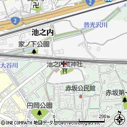 兵庫県相生市池之内261周辺の地図