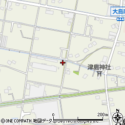 静岡県焼津市大島1549周辺の地図