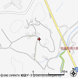 岡山県加賀郡吉備中央町吉川524周辺の地図