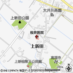 櫻井医院周辺の地図