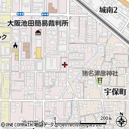 エイブルパーキング満寿美町駐車場周辺の地図