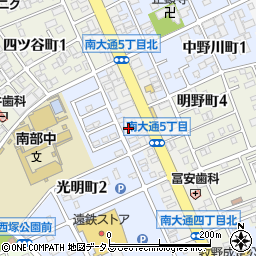 サイクルベースあさひ　豊川店周辺の地図