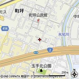 兵庫県姫路市町坪392周辺の地図