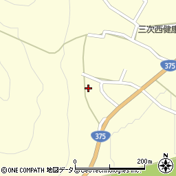 広島県三次市日下町304周辺の地図