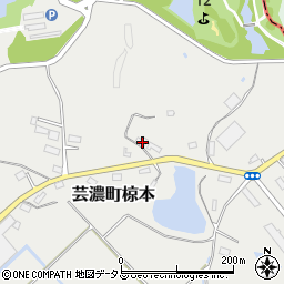 三重県津市芸濃町椋本4737周辺の地図