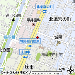 兵庫県姫路市北条宮の町111周辺の地図