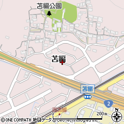 兵庫県姫路市苫編周辺の地図