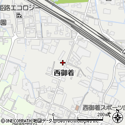 兵庫県姫路市御国野町西御着557周辺の地図
