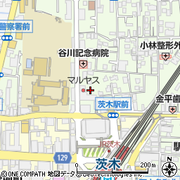 株式会社マルヤス　茨木駅前店周辺の地図
