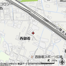 兵庫県姫路市御国野町西御着547周辺の地図