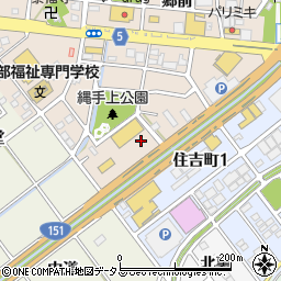 愛知県豊川市馬場町縄手上周辺の地図