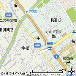 東海典礼桜町会館周辺の地図