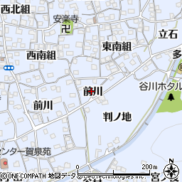 京都府綴喜郡井手町多賀前川35周辺の地図