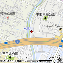 兵庫県姫路市中地720周辺の地図
