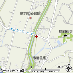 静岡県浜松市浜名区三ヶ日町摩訶耶413周辺の地図