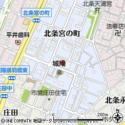 兵庫県姫路市北条宮の町137周辺の地図