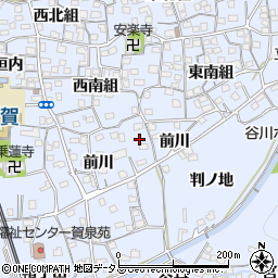 京都府綴喜郡井手町多賀前川42周辺の地図