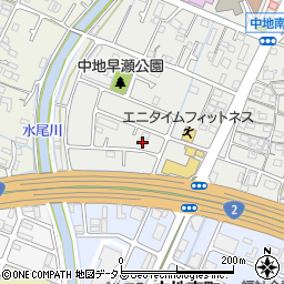 兵庫県姫路市中地639周辺の地図