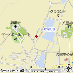 兵庫県三木市久留美1729周辺の地図