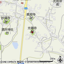 光善寺周辺の地図
